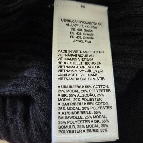 New Men’s Black Cargo Casual Pants – Size 38W x 30L - Picture 5 of 6